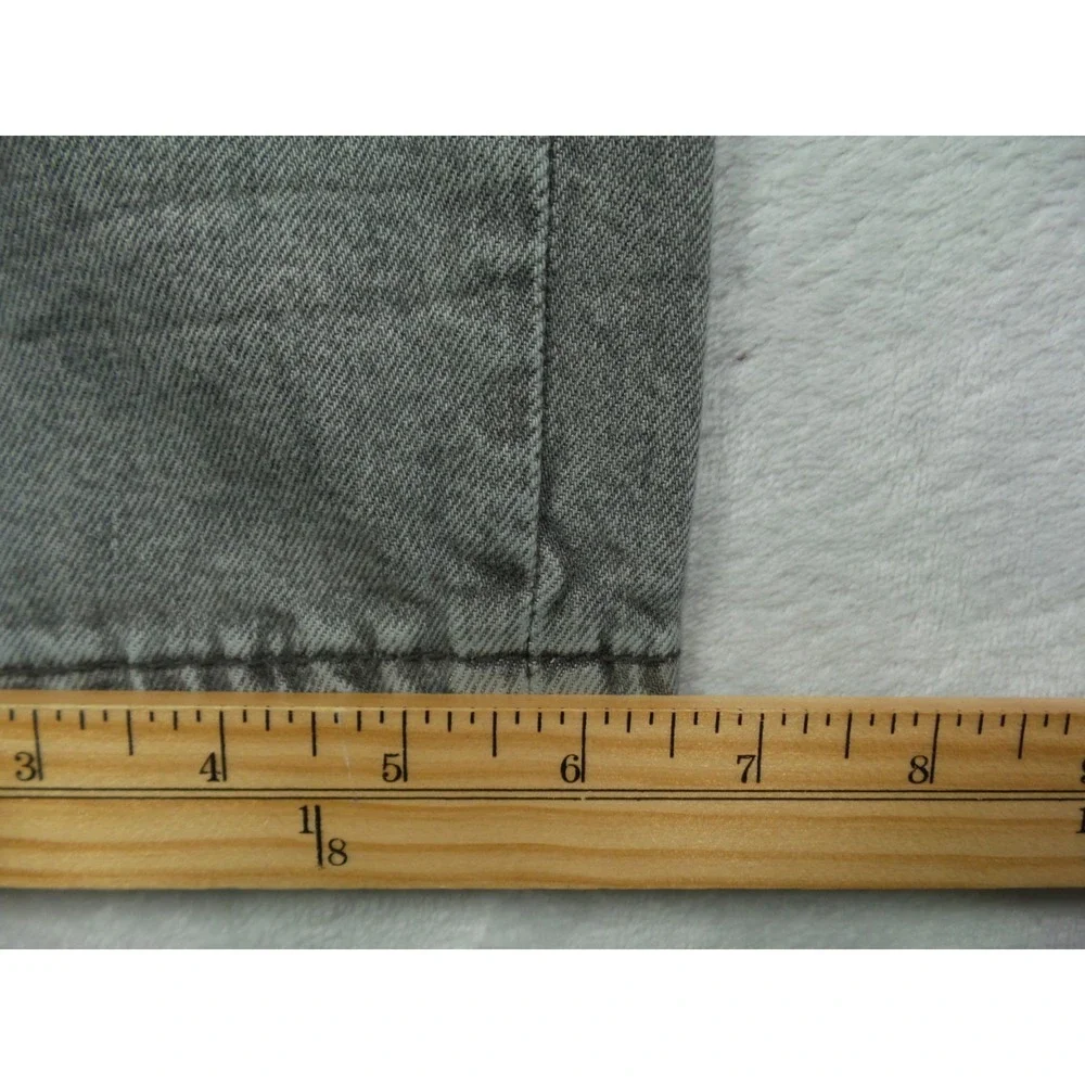 Levis Premium 511 Jeans Mens Size 30 x 32 Gray Denim‎ Slim Fit Straight Stretch